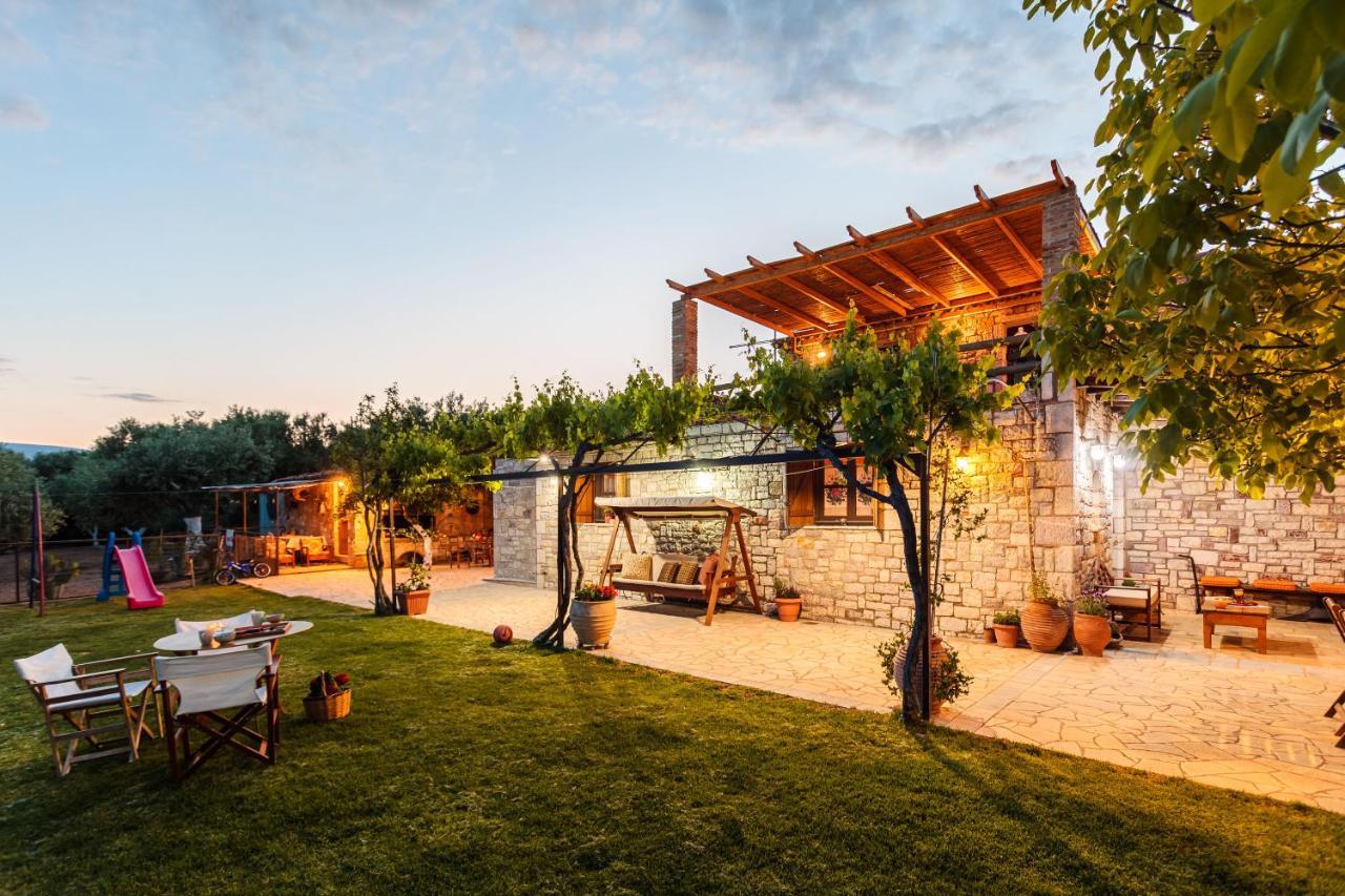Petalidi Olive Garden Stone House Near The Beach Екстер'єр фото