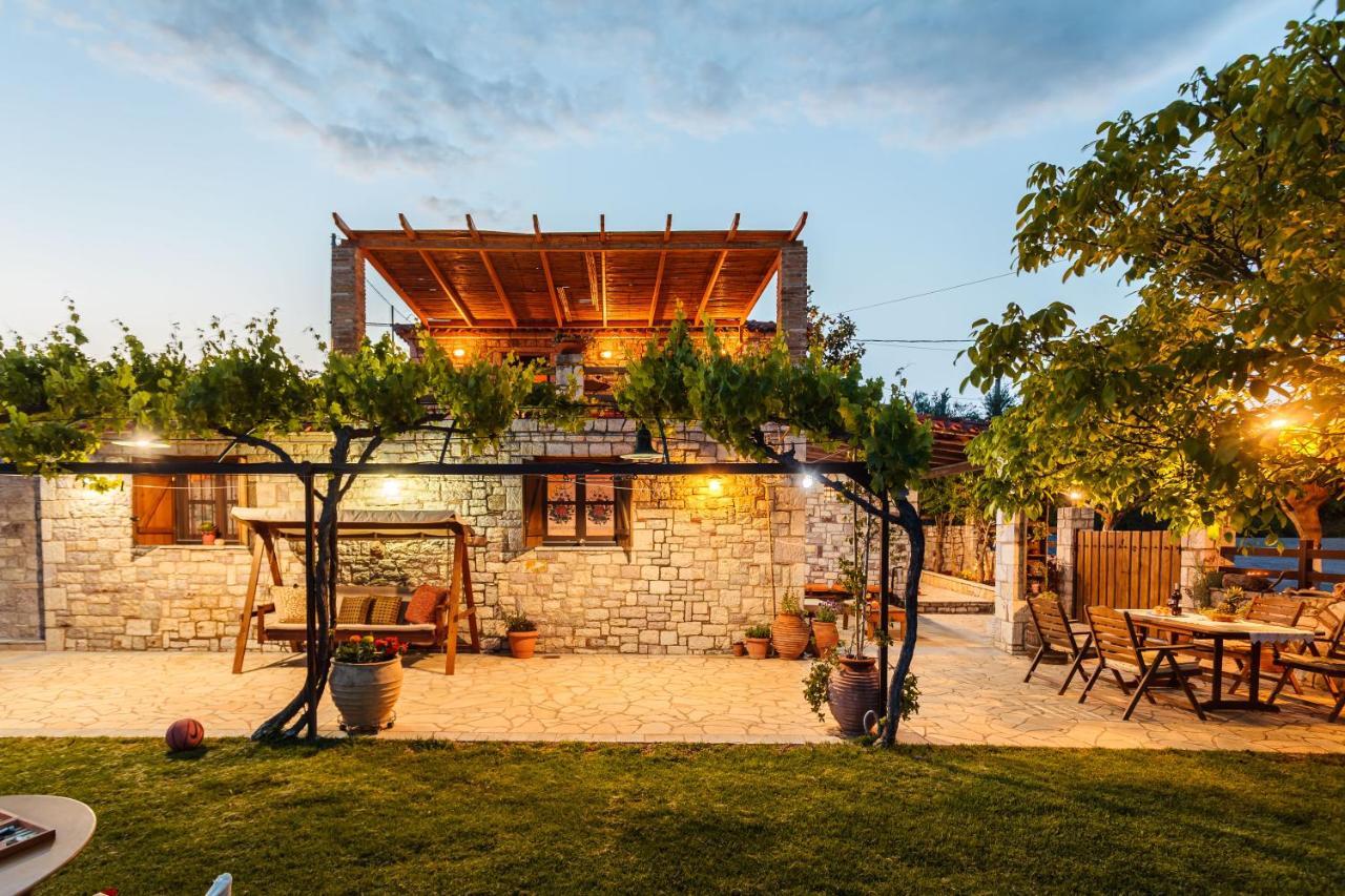 Petalidi Olive Garden Stone House Near The Beach Екстер'єр фото