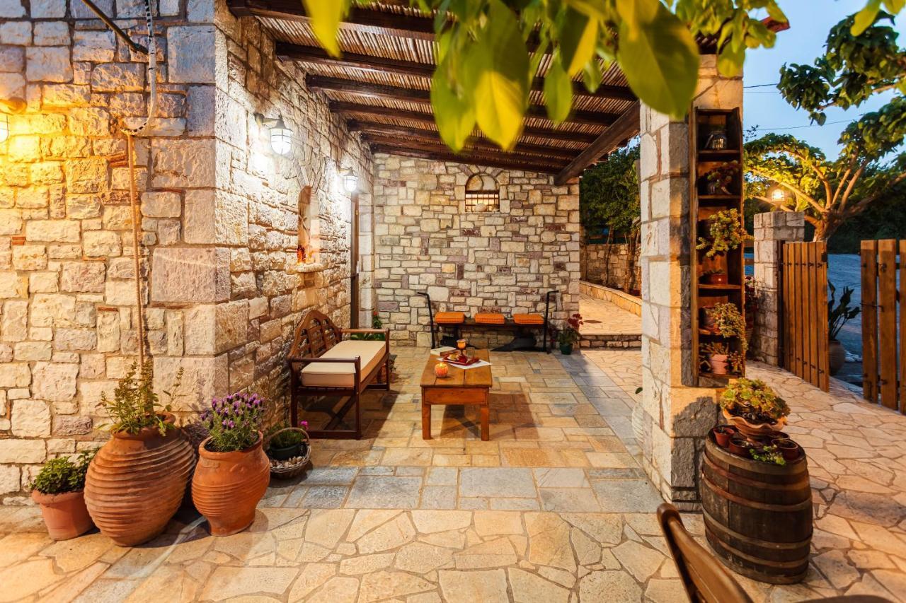 Petalidi Olive Garden Stone House Near The Beach Екстер'єр фото