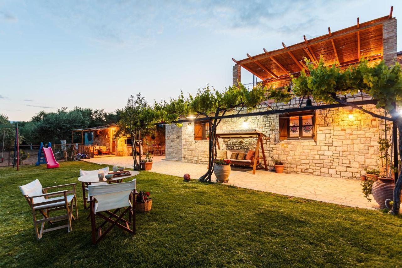 Petalidi Olive Garden Stone House Near The Beach Екстер'єр фото
